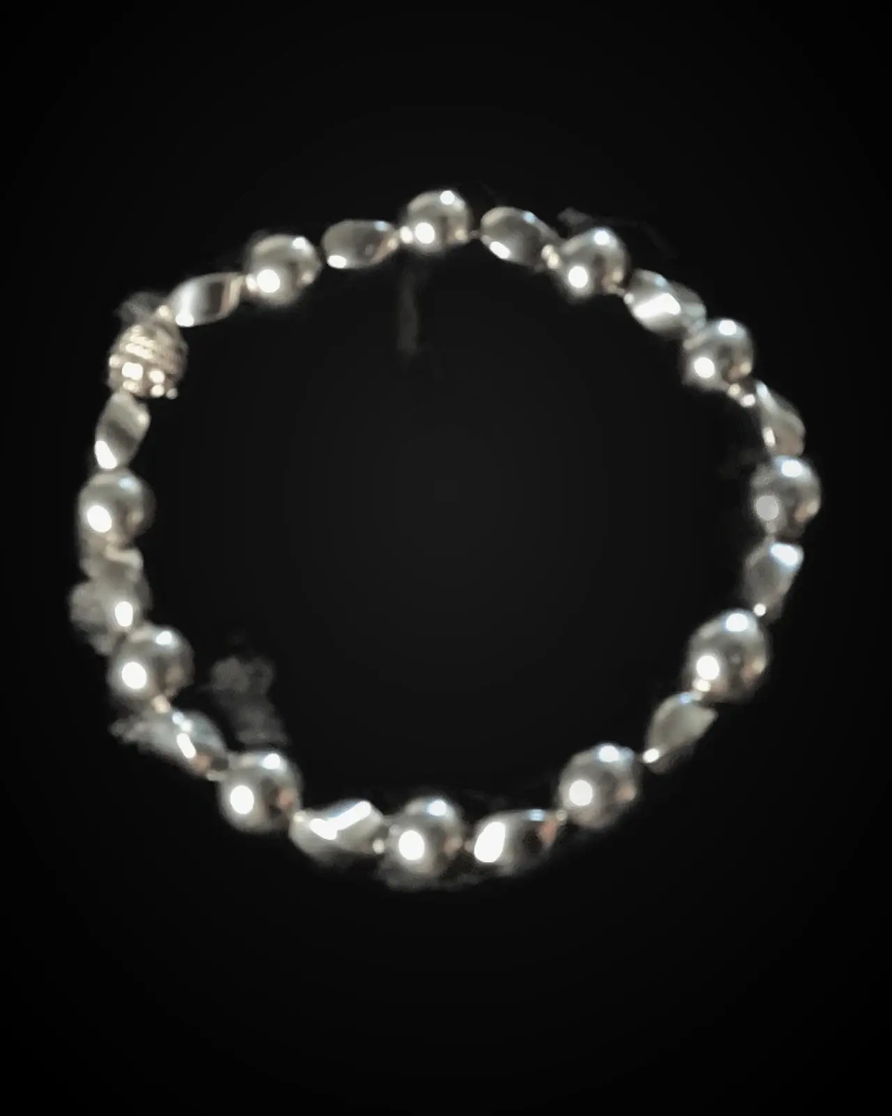 Hematite Glint — Polished gunmetal beads
